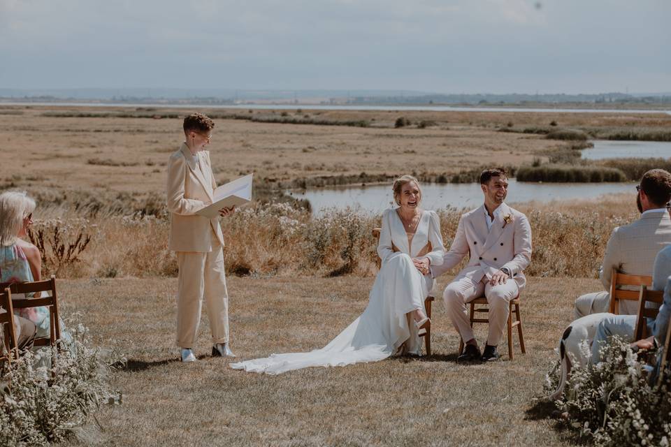 Bride and groom