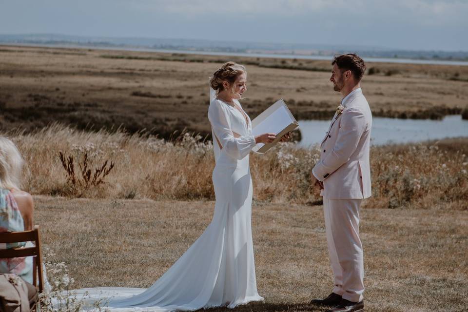 Bride and groom