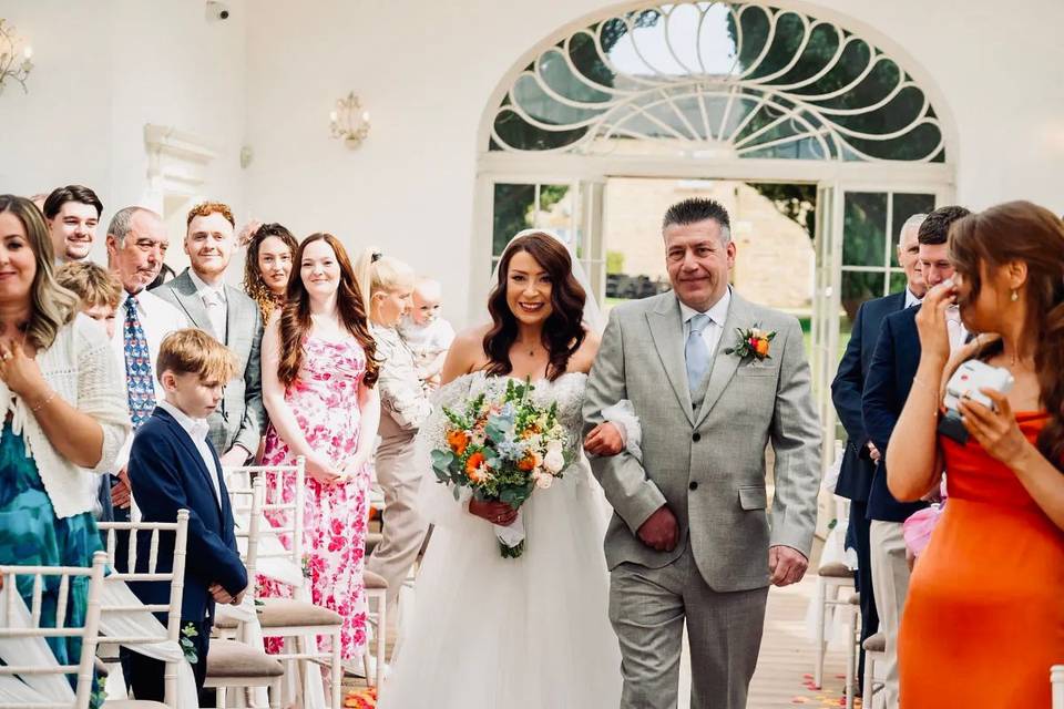 Alice & Charlie's wedding day