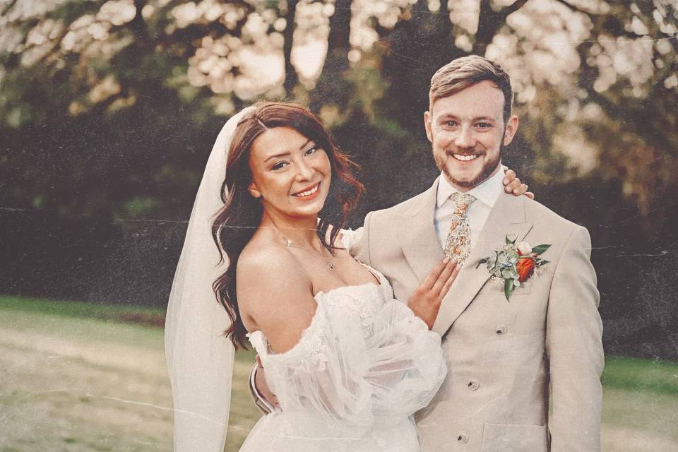 Alice & Charlie's wedding day