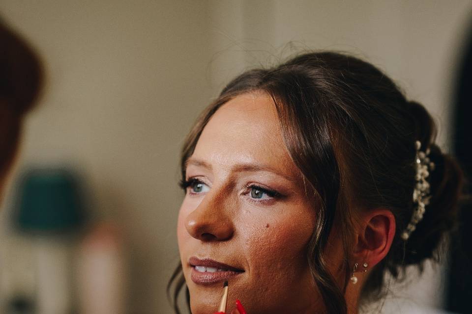 Bridal makeup