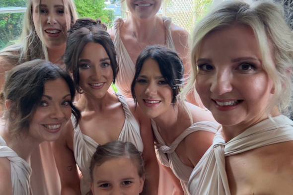 Bridesmaids makeup