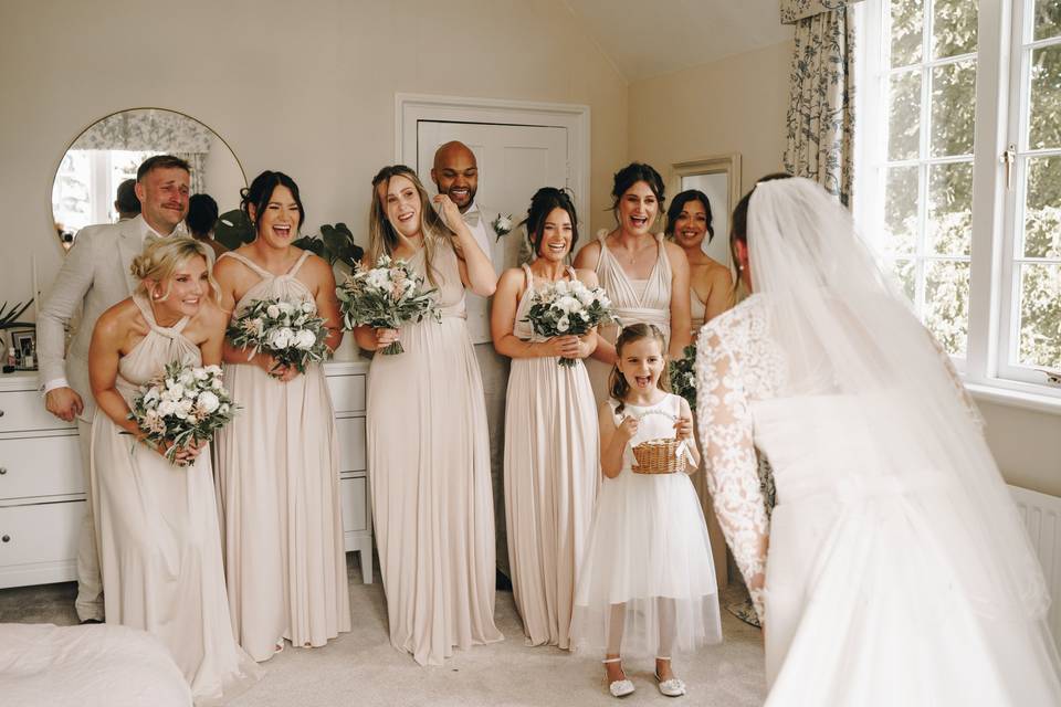 Suzy and Liams wedding day