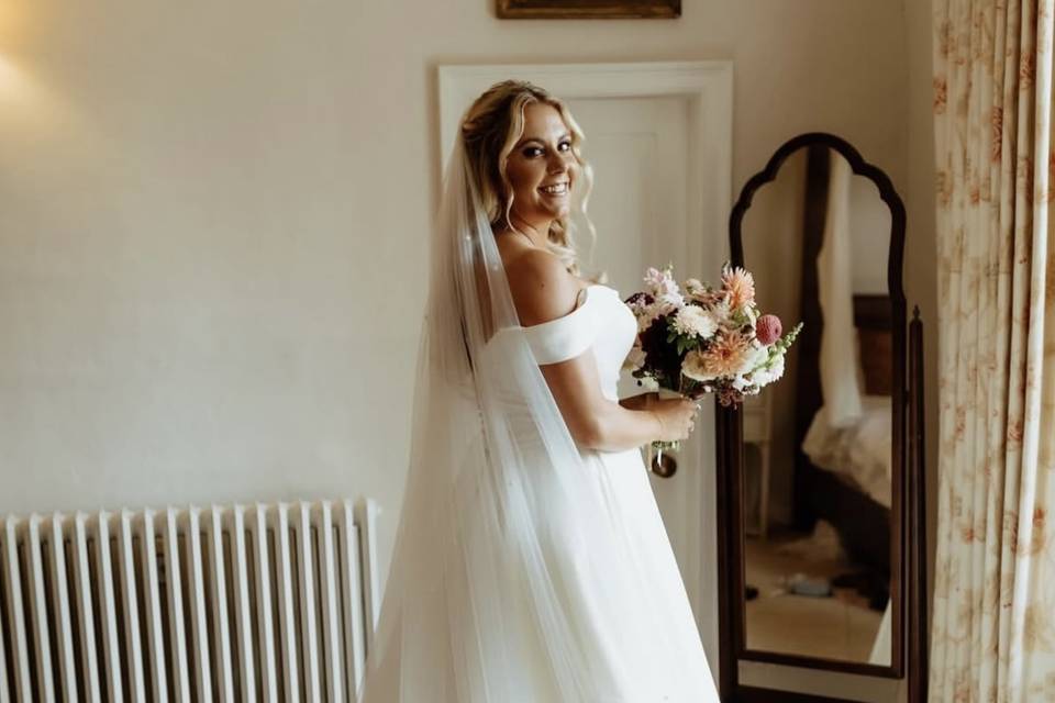 Katie and Jack's wedding day