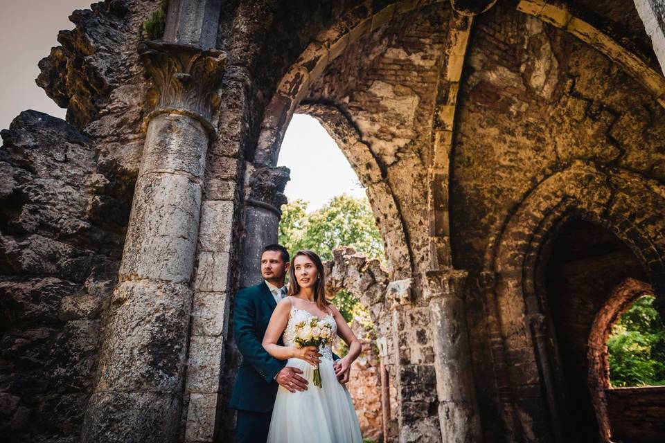 Wedding portrait session