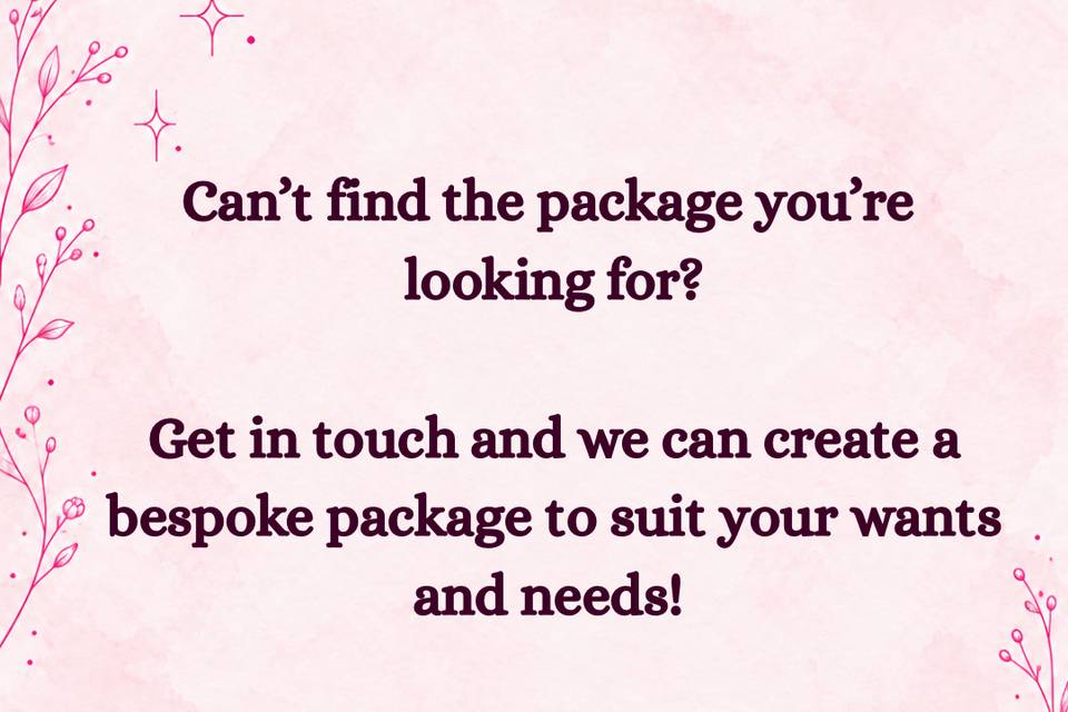 Bespoke Packages