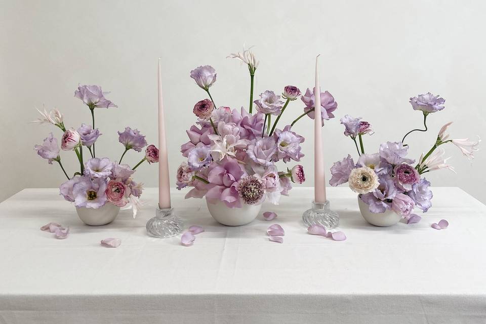Lilac Tablescaoe