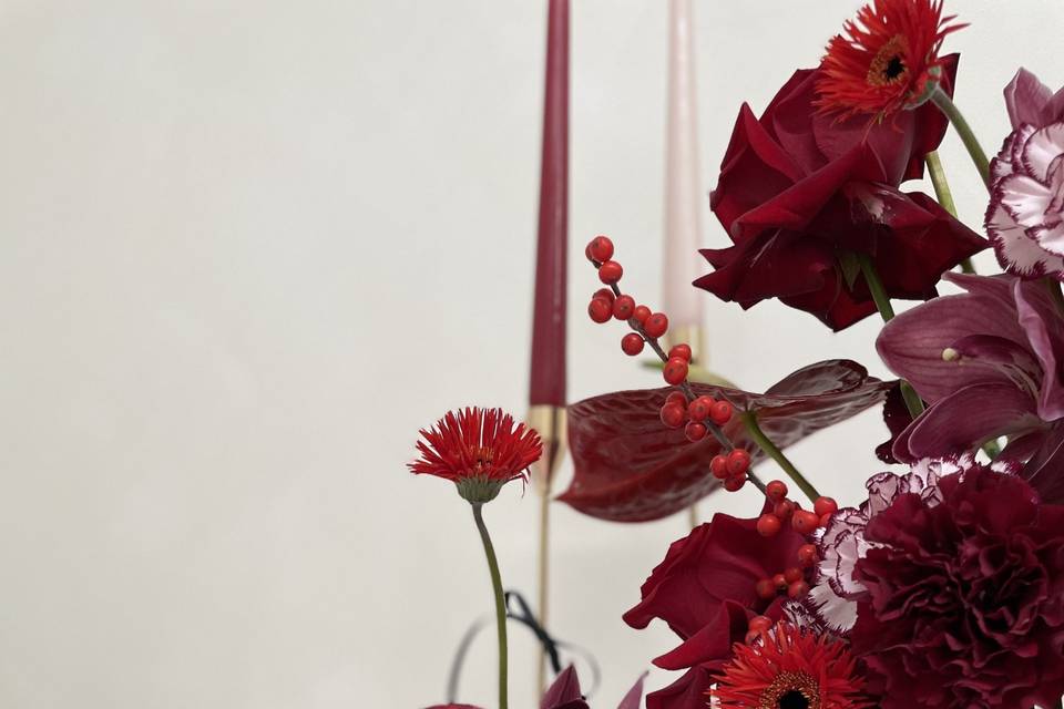 Table Scape with Fruit