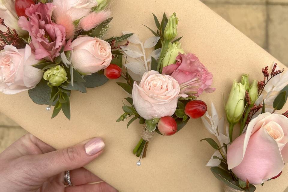 Buttonholes and Corsages