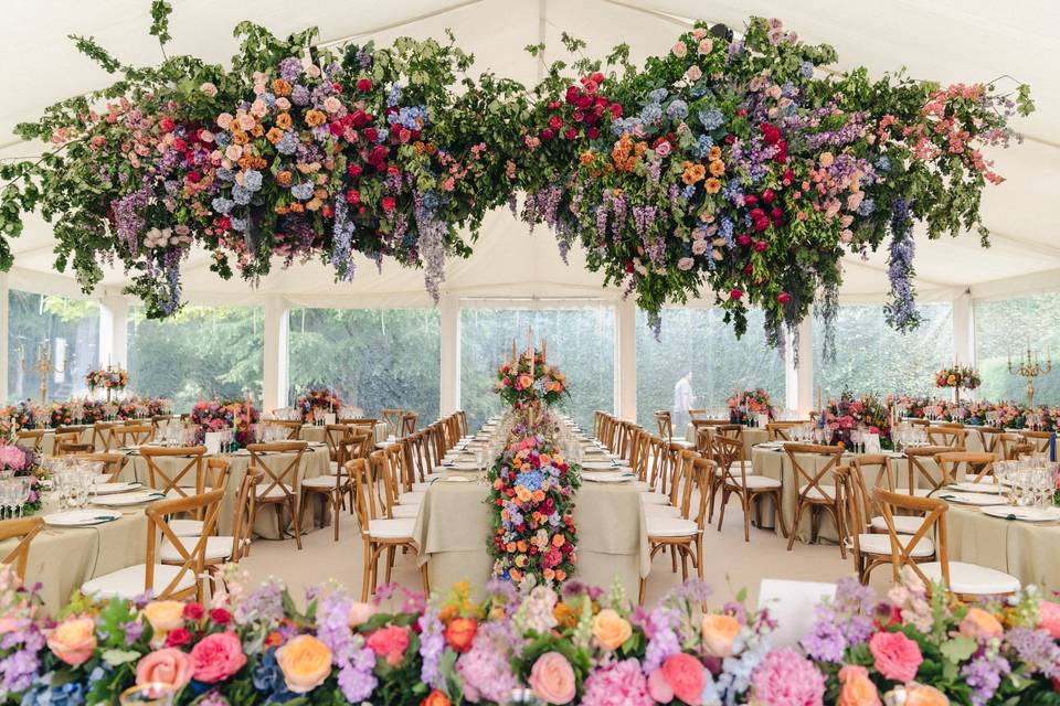 Marquee wedding at home - Suff