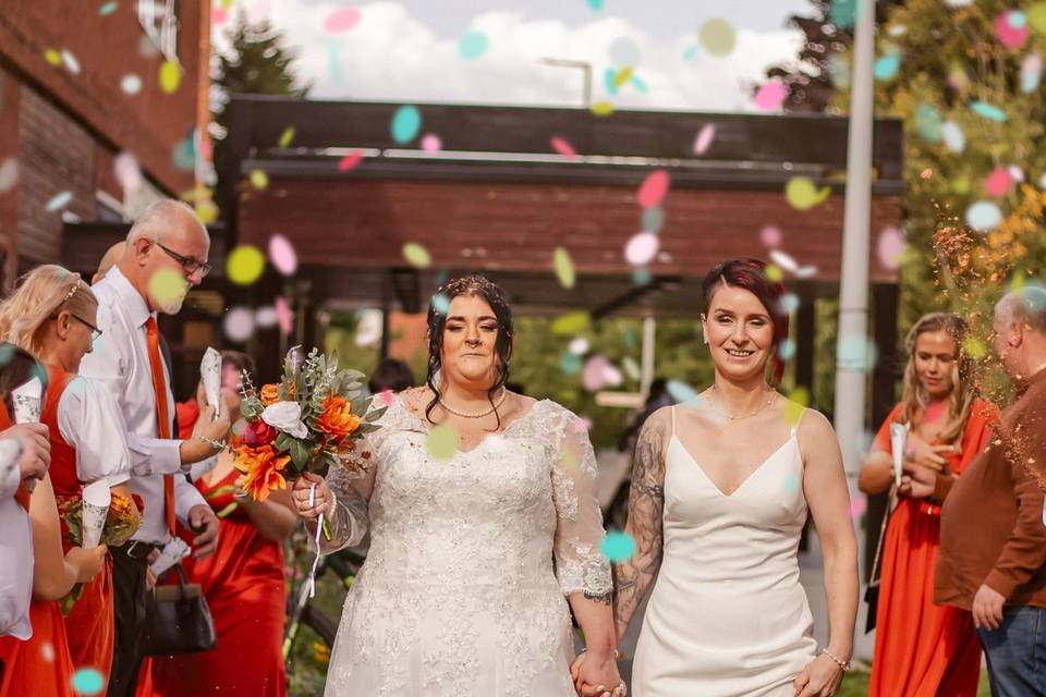 Confetti shot lgbtq+