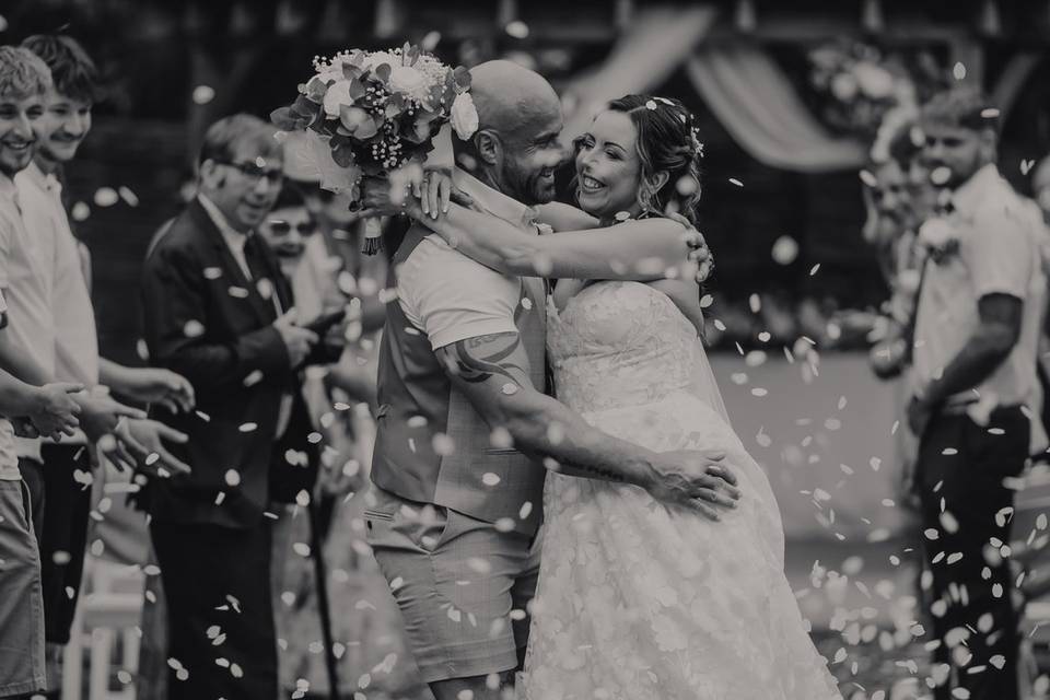 Confetti shot