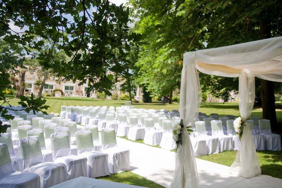 Ceremony in the sun