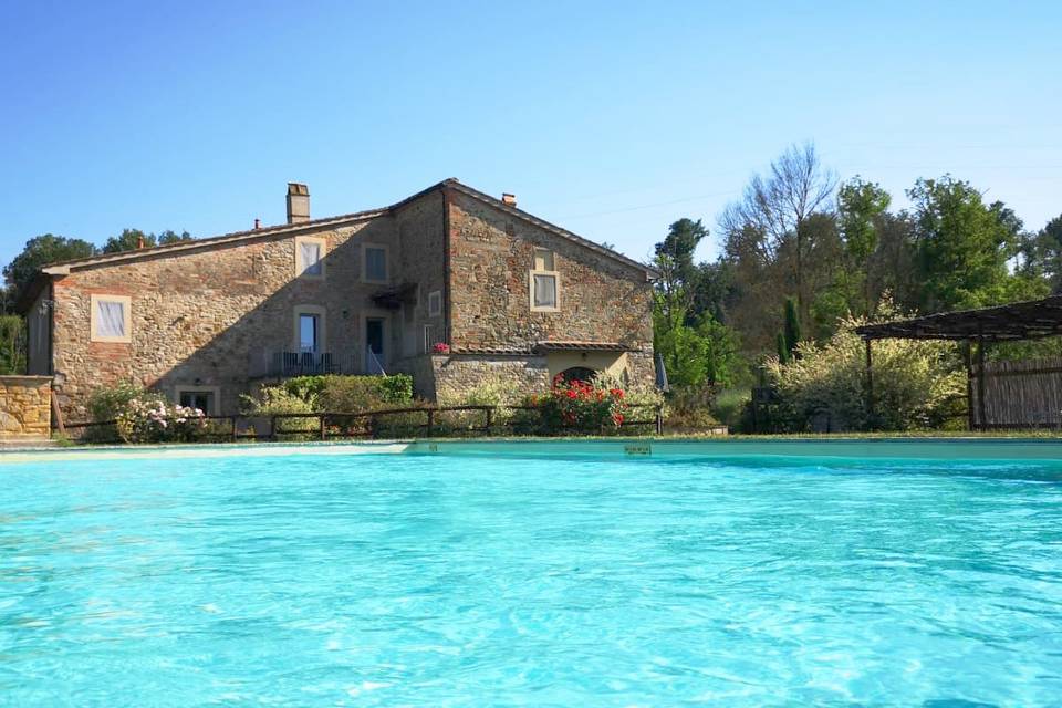 View of the pool