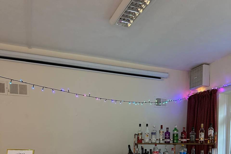 Our indoor Bar