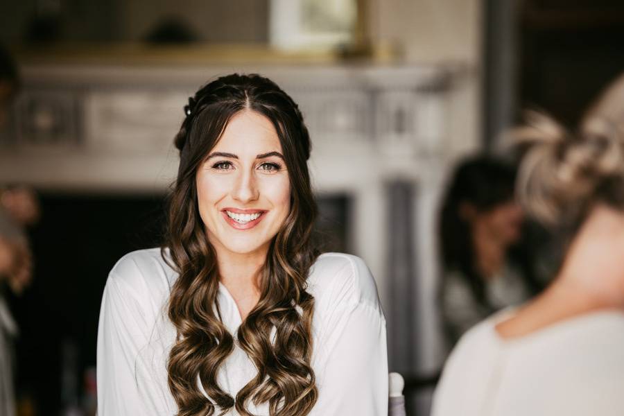 Natural bridal makeup