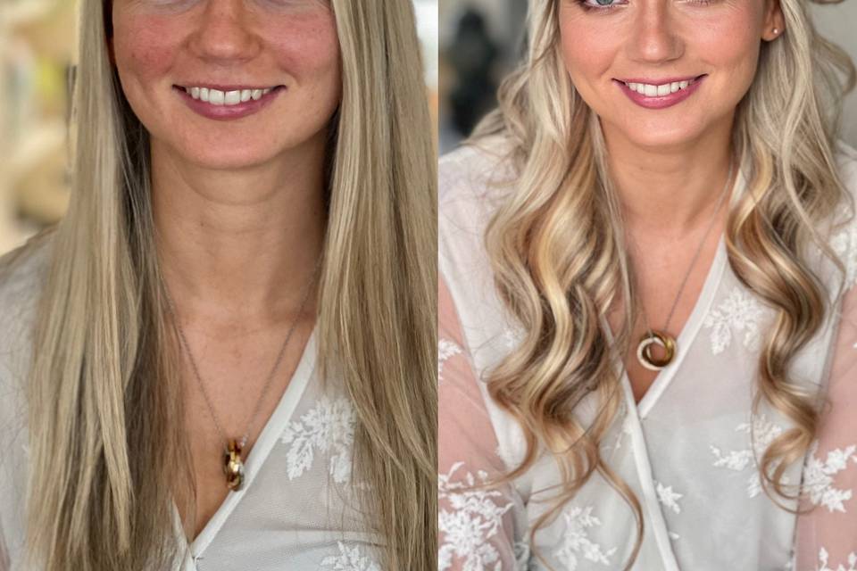 Bride Hair and makeup