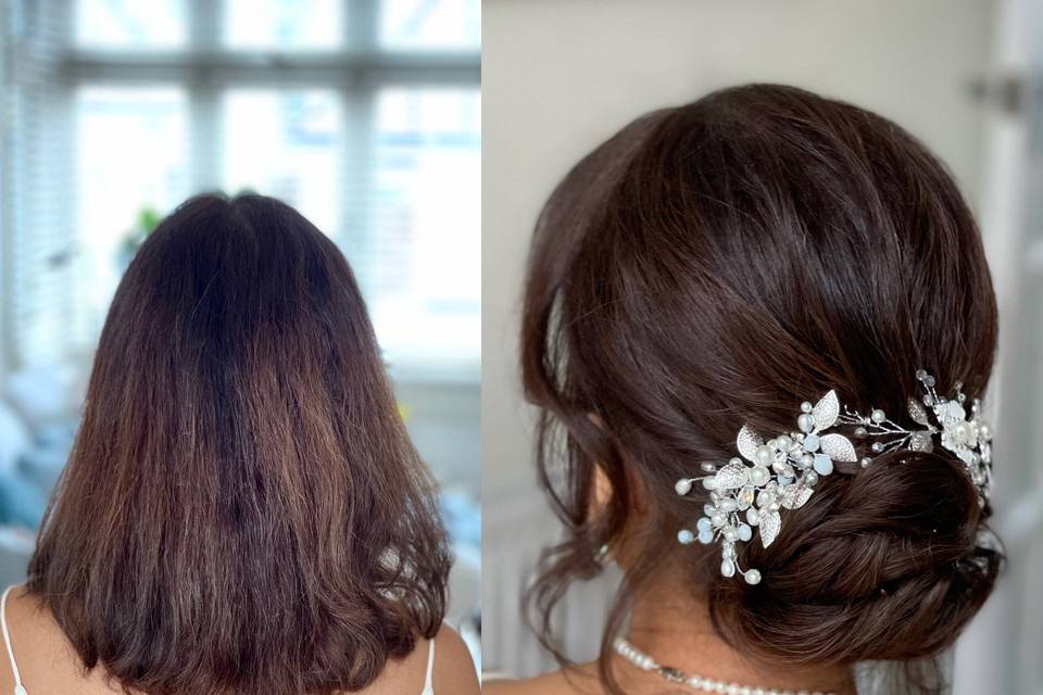 Bridal hair style