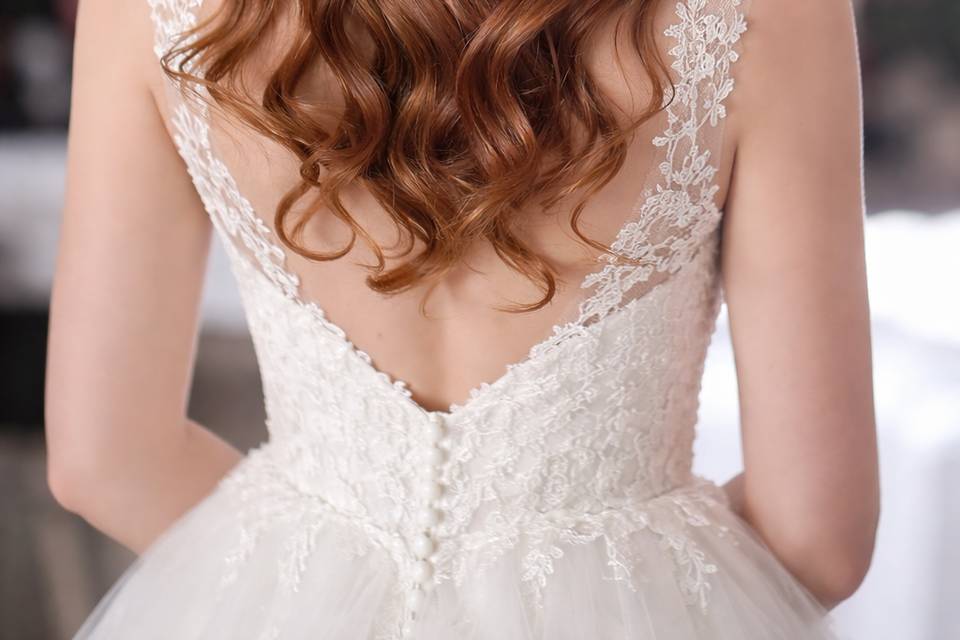 Soft, polished hair styling