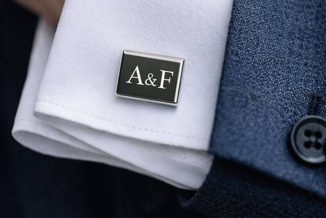 Personalised Wedding Cufflinks