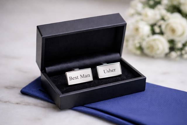 Personalised cufflinks