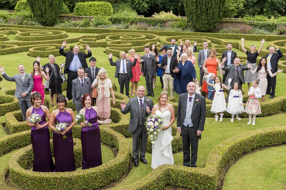 Guests in the garden