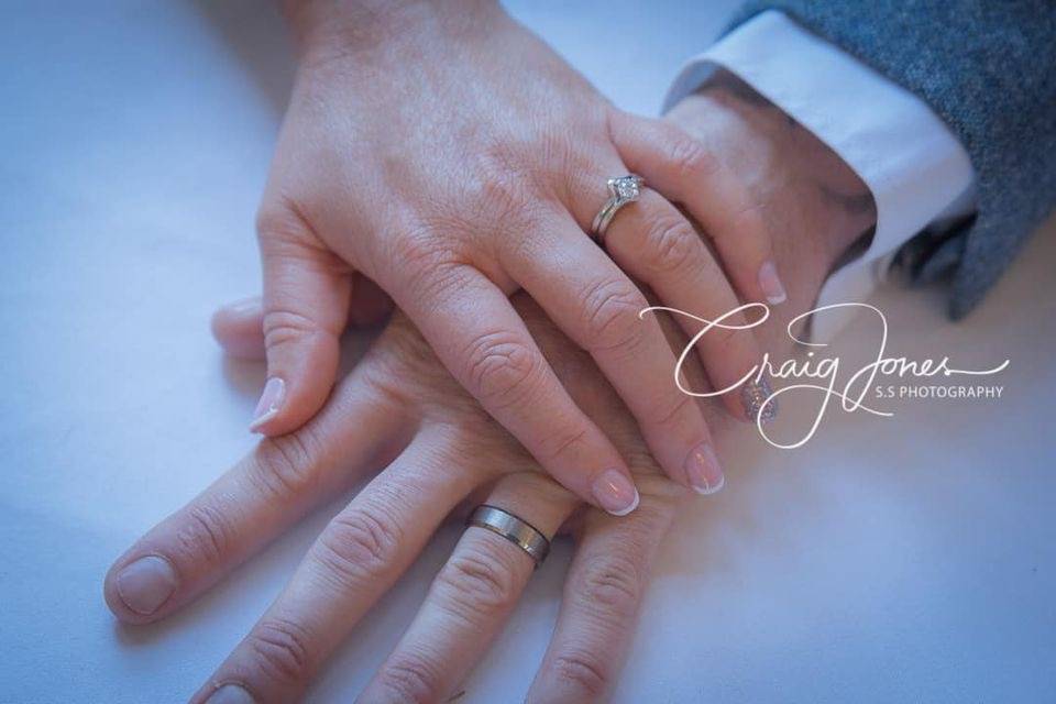 Hand closeup