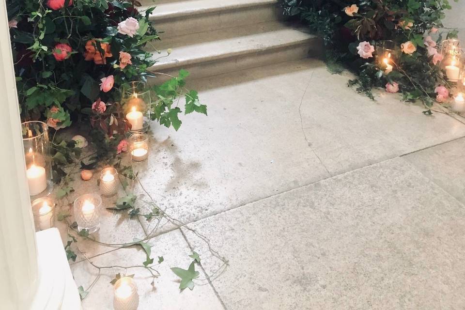 Staircase Florals