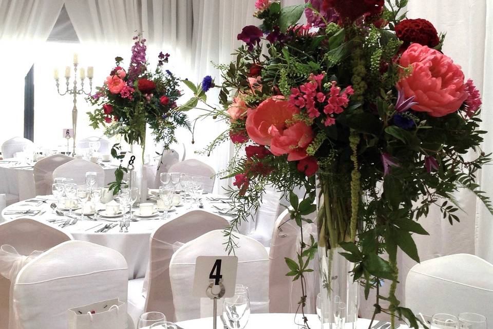 Elevated centrepieces