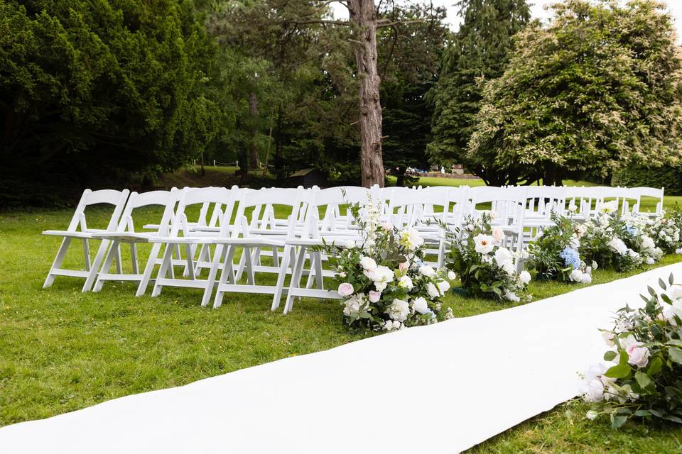 Front Lawn Ceremony