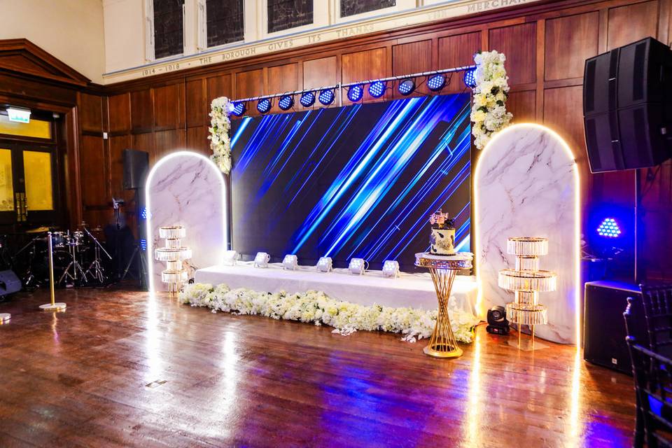 Intimate celebration