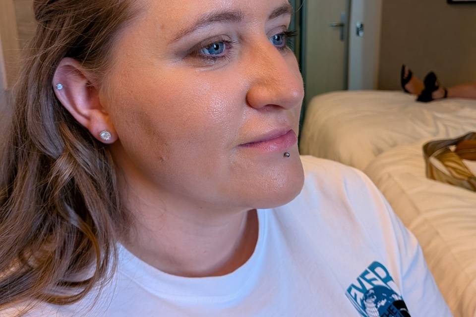 Bride makeup