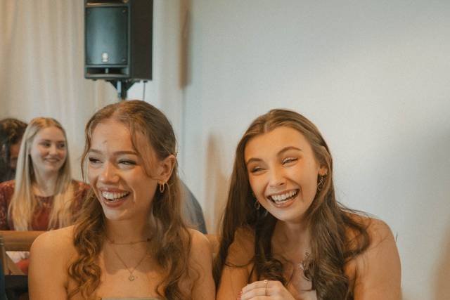 Their bff just got married!