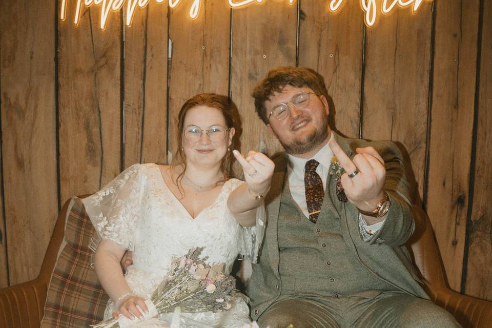 Just got married!