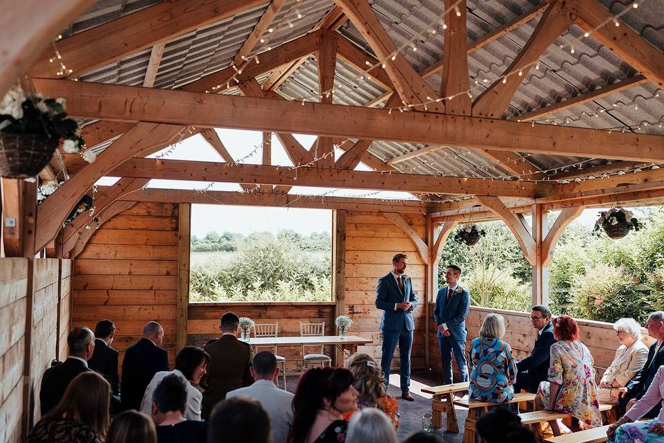 Ceremony barn