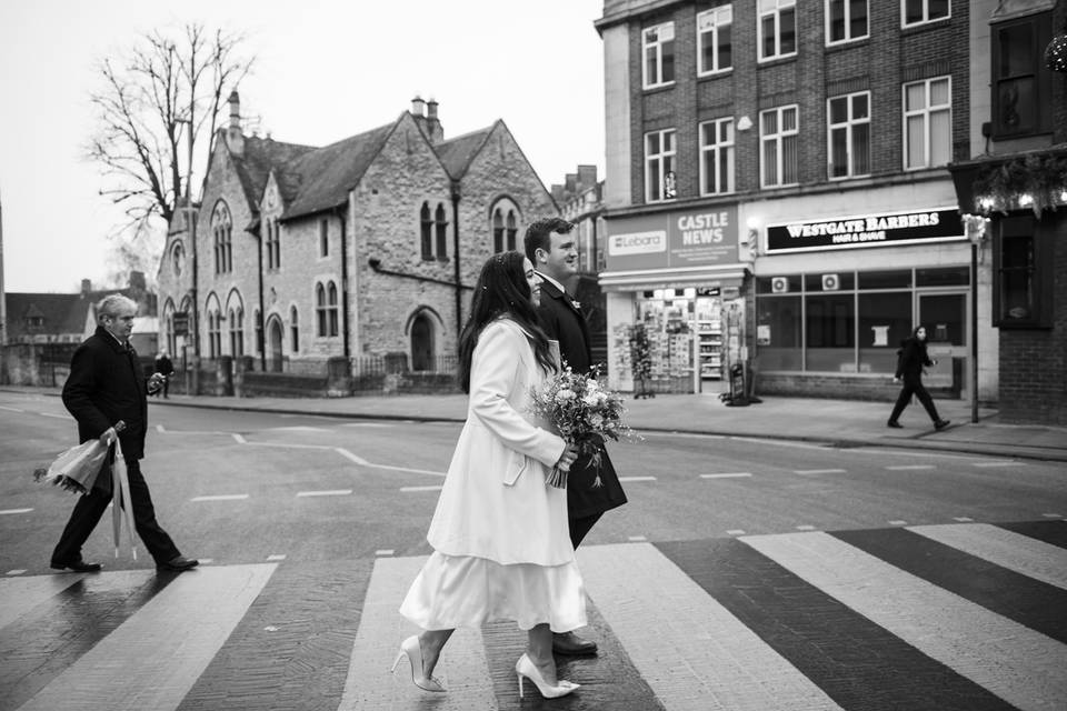 Walking together