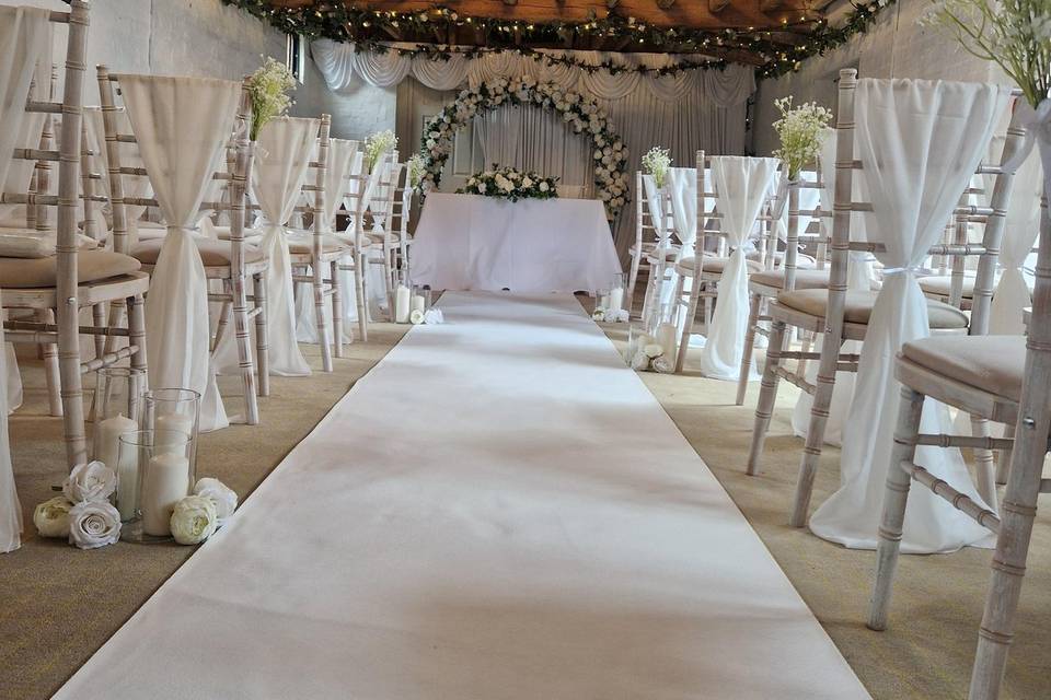 Ceremony décor