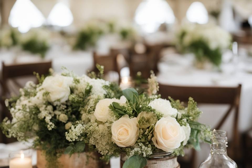 Intricate tablescape