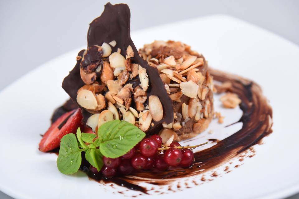 Chocolate & Hazelnut dessert