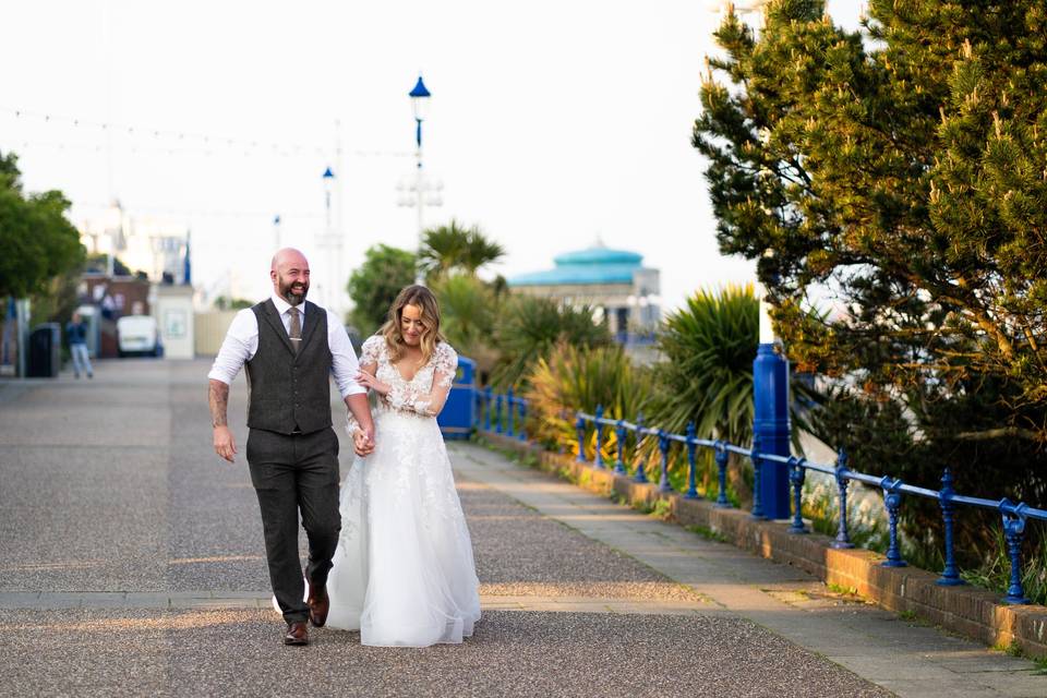 Walk along the seafront