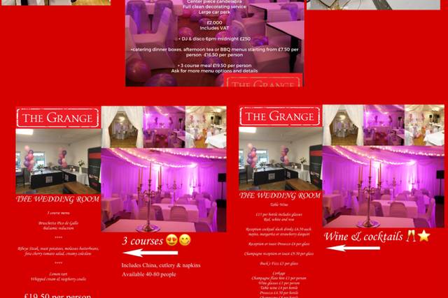 Corkage and catering