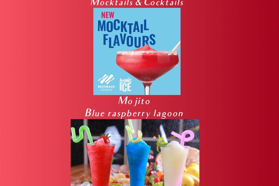 Mocktails and cocktails