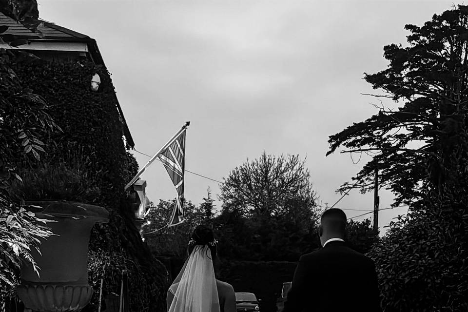 Bride and groom