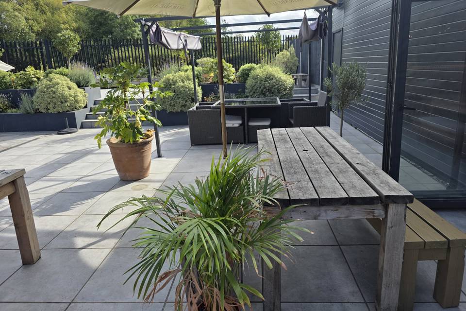 Patio area