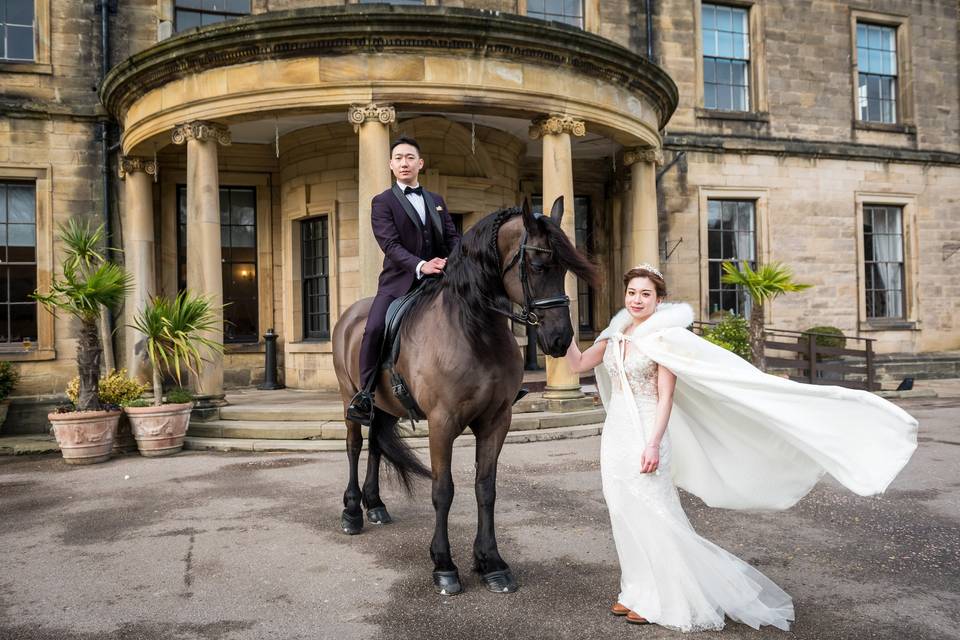 Avery and James - Beamish Hall