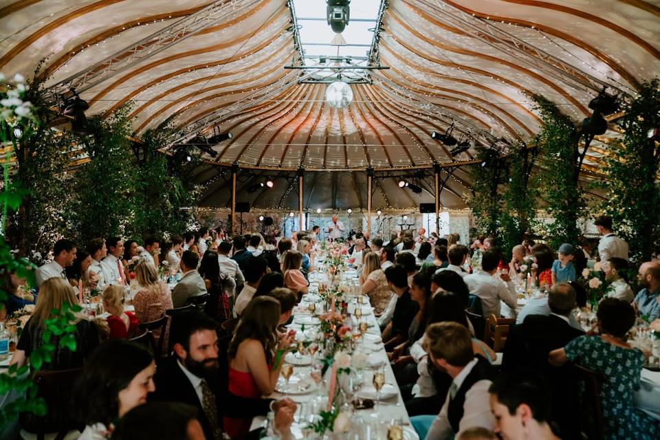 Marquee wedding