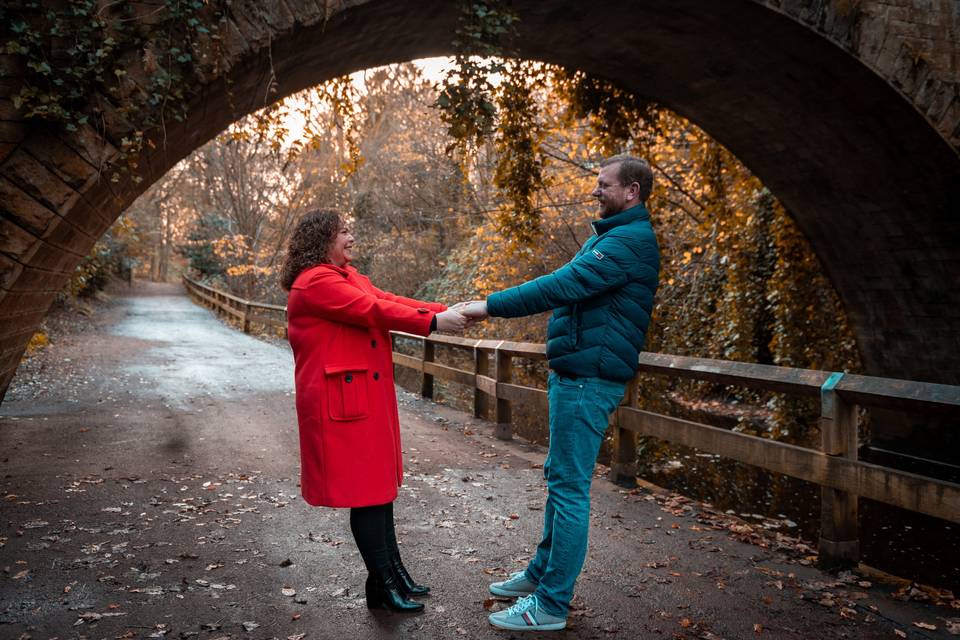 Early morning at Jesmond Dene