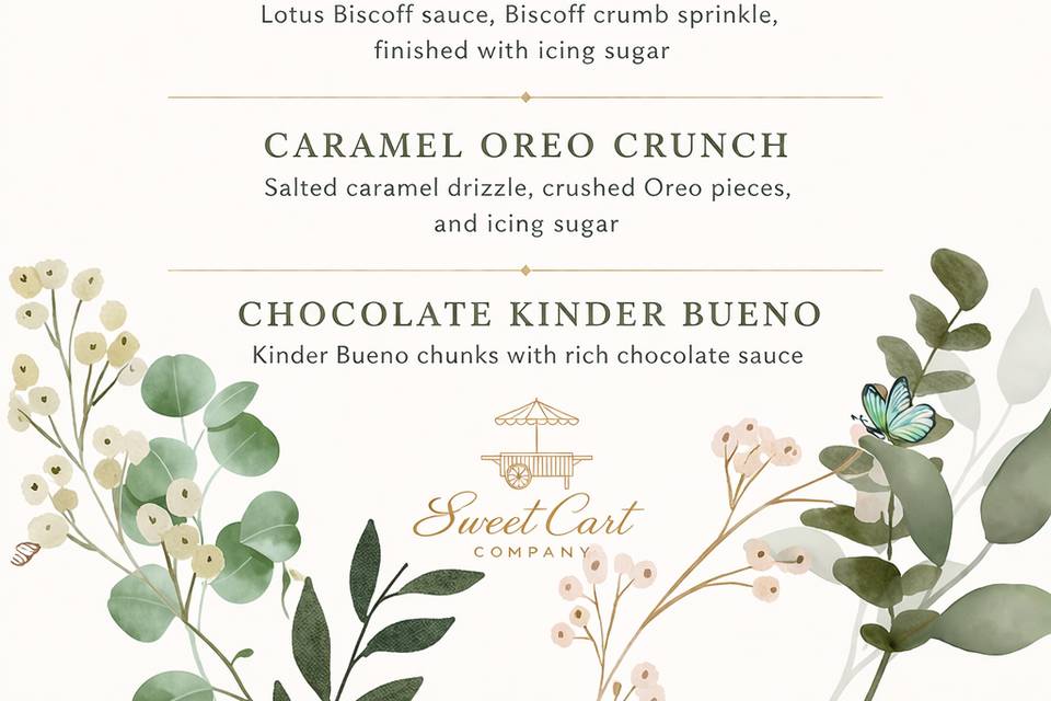 Sample Menu