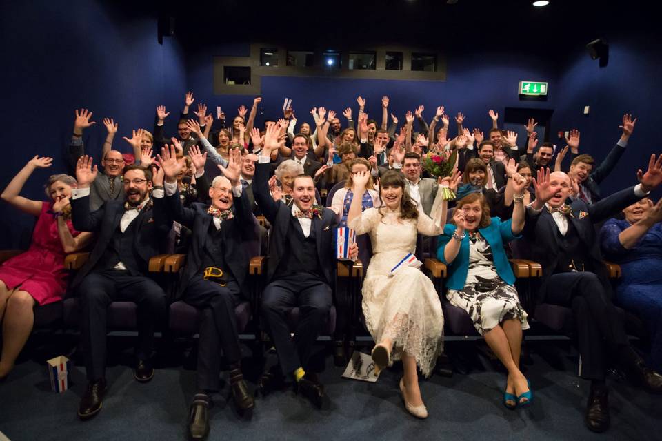 Get married in a cinema!