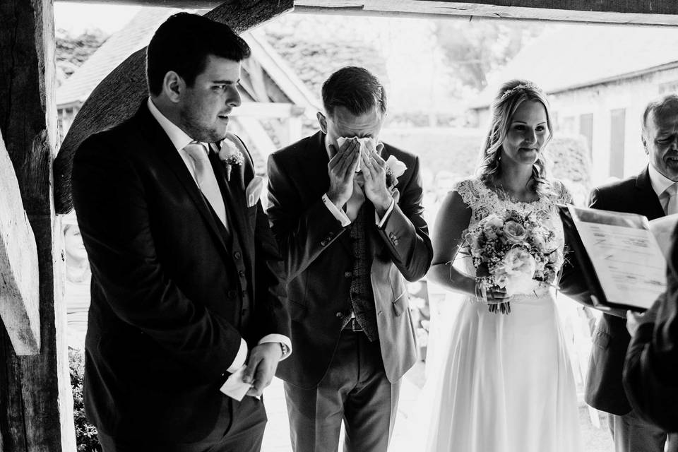Wedding ceremony - Ross Hurley Photography
